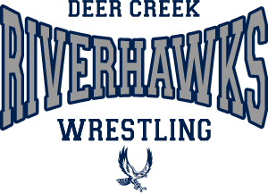 Deer Creek Riverhawks Wrestling logo